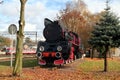 Polish steam locomotive Ol49 in KrzyÃÂ¼ Royalty Free Stock Photo